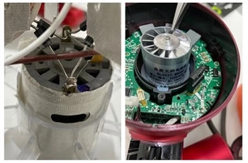 Hair dryer motor